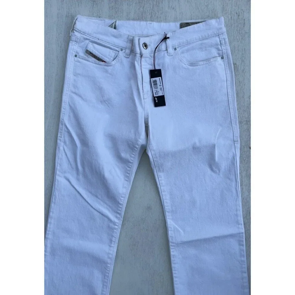 Diesel White Denim Women’s Bootzee Bootcut Regular Jeans W31 L32 R85W1 - Picture 15 of 16